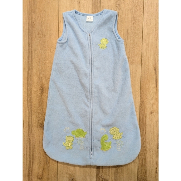Sears Baby Embroidered Fleece Sleep Sack - Picture 1 of 4